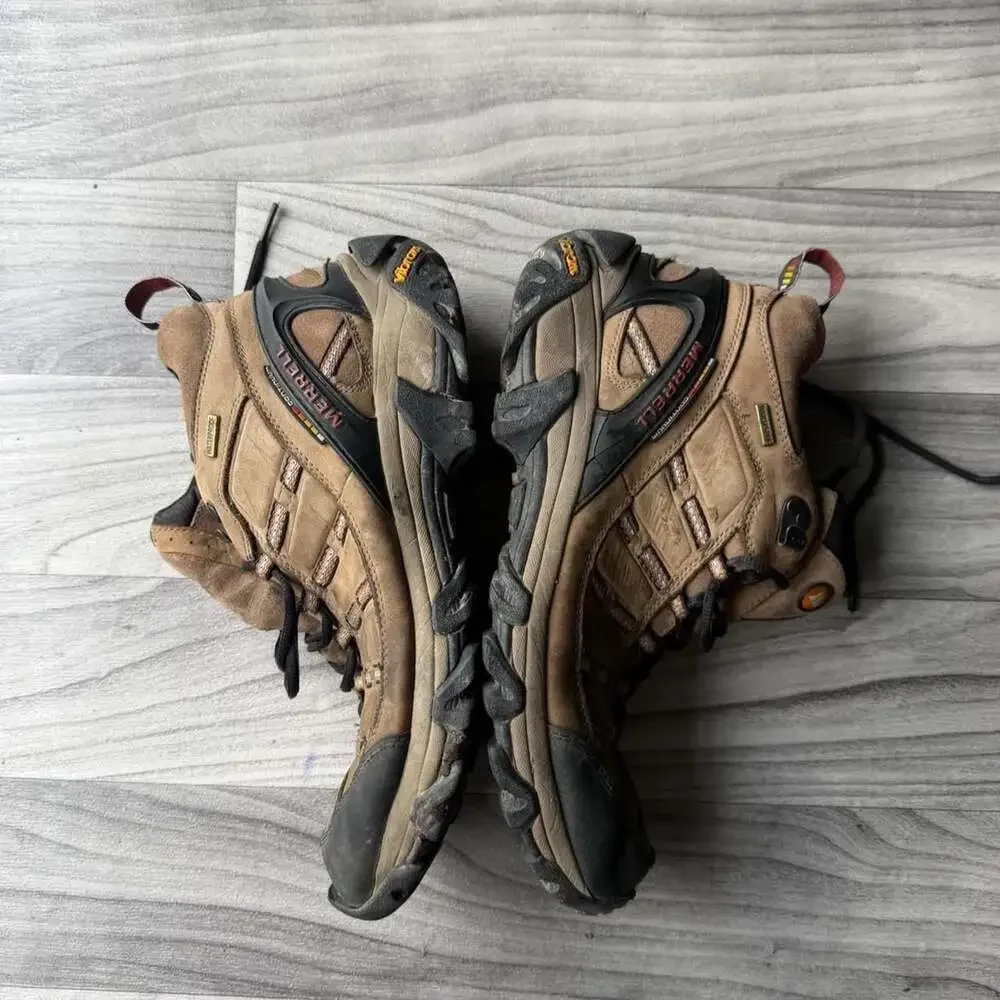 Merrell Chameleon Moab Waterproof Hiking Boots Men's Size 9.5